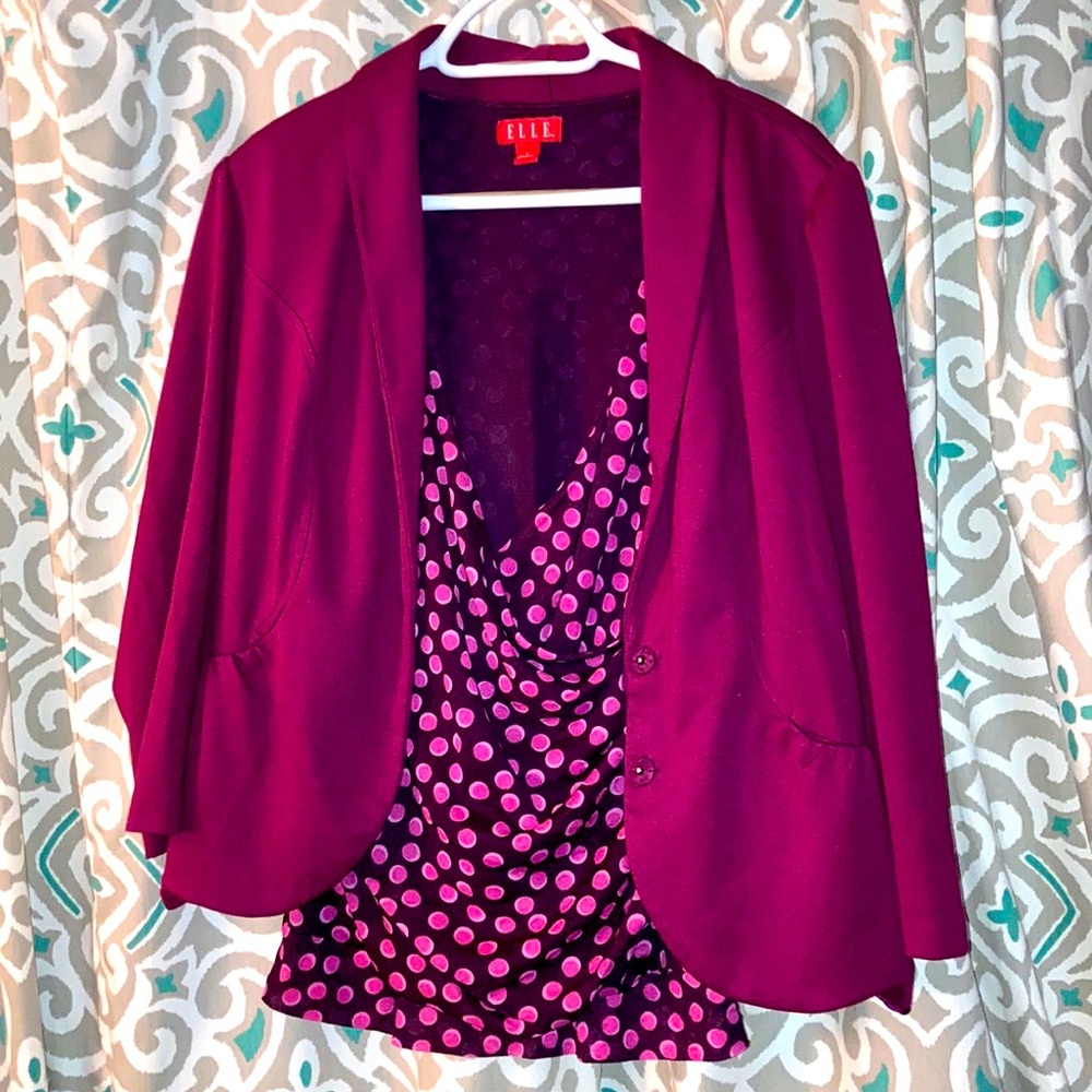 Elle Blouse and Blazer